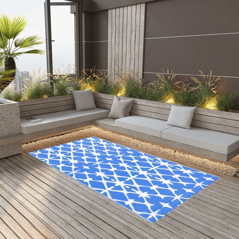 Outdoor Rug Black 80x150 cm to 190 x 290 cm PP