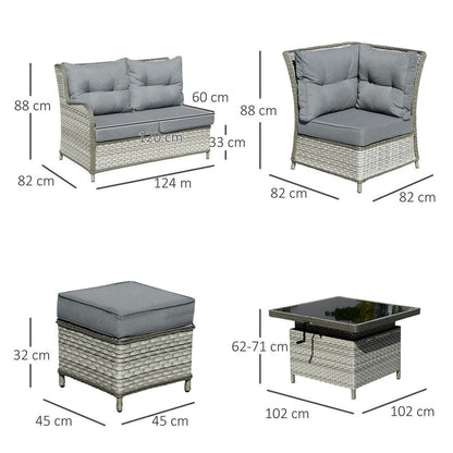 Rattan sofa Set