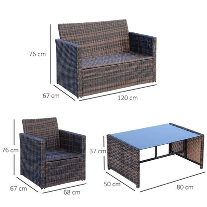 Rattan Sofa set