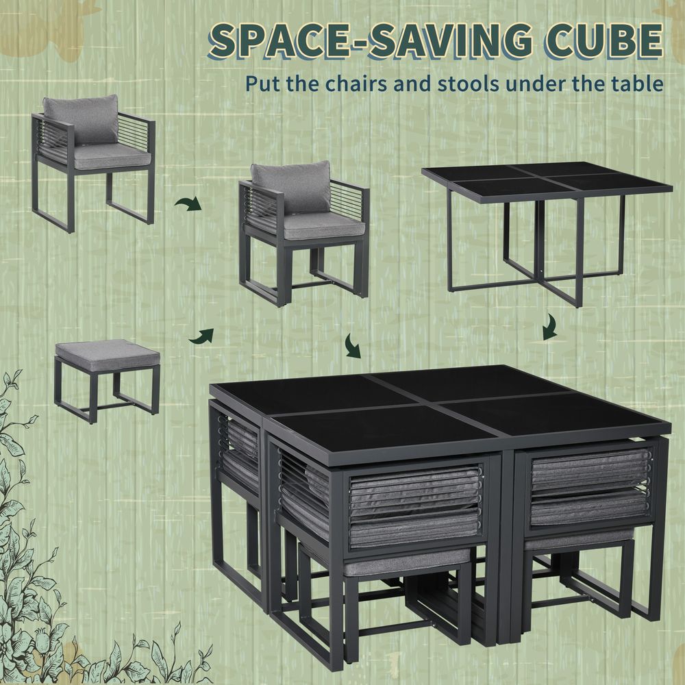 Cube dining set