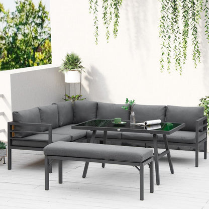 Aluminium sofa set